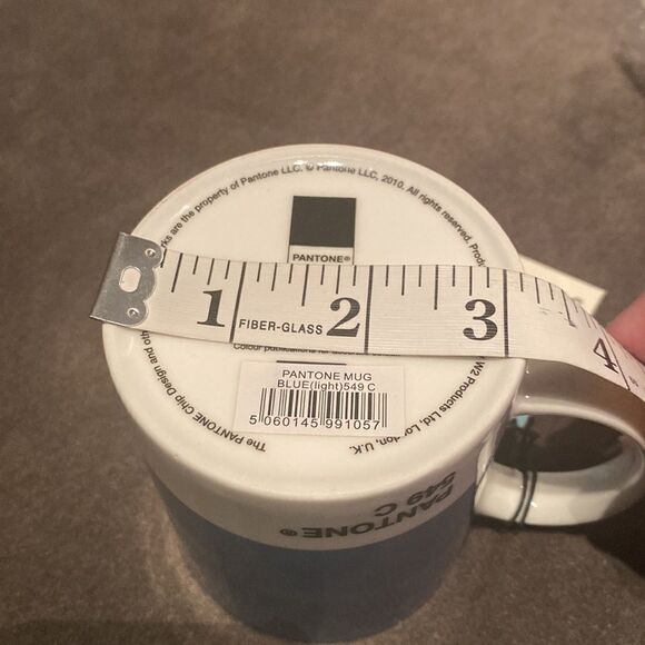 Pantone 549 C Light Blue Coffee Mug Whitbread Wilkinson Fine China NEW with Tags - Picture 11 of 11